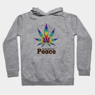 Peace - Weed Leaf Hoodie